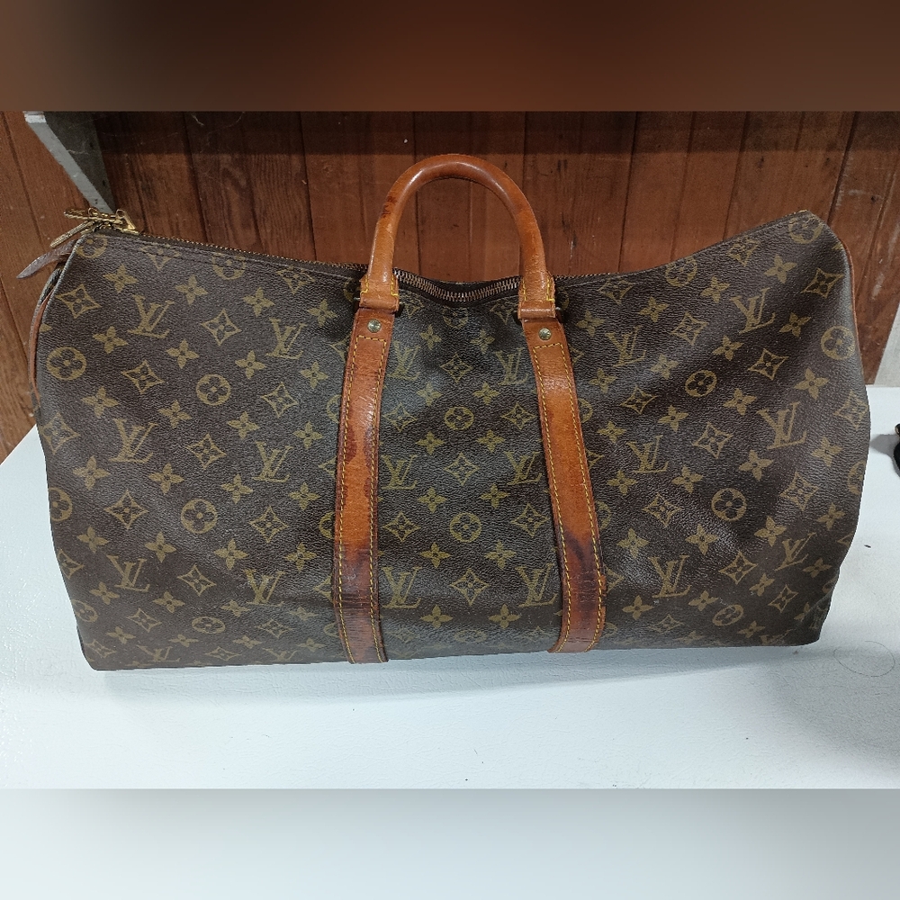 SOLD,🎊🎉 Vintage Louis Vuitton Keepall 50 Duffle